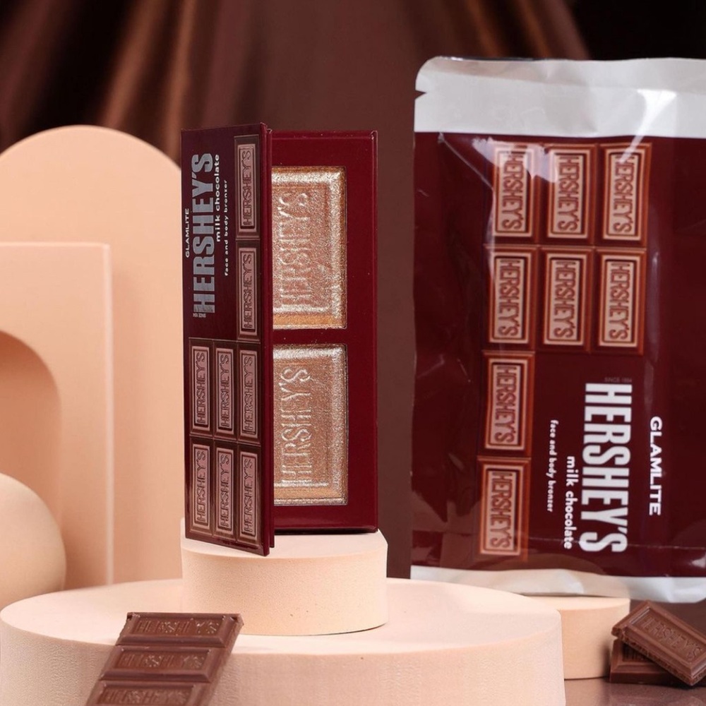 Glamlite Hershey's Milk Chocolate Face and Body Bronzer Duo